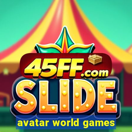 avatar world games